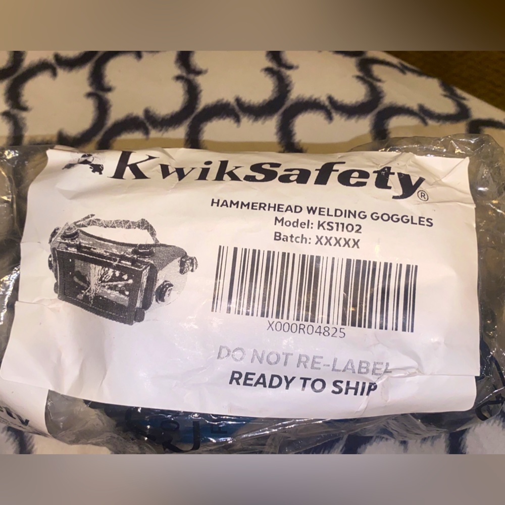 Wielding Hammerhead Goggles